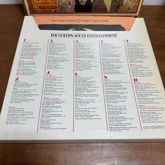 Vintage Reader's Digest Golden Age of Entertainment 10 Vinyl Records Box Set LP - Picture 6 of 16